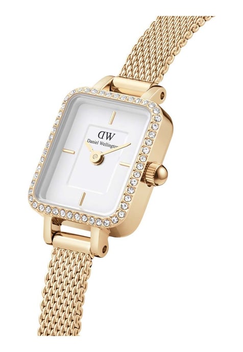 Daniel Wellington DW00100730 Ladies Quadro Mini Lumine Gold 15mm Watch - Image 2