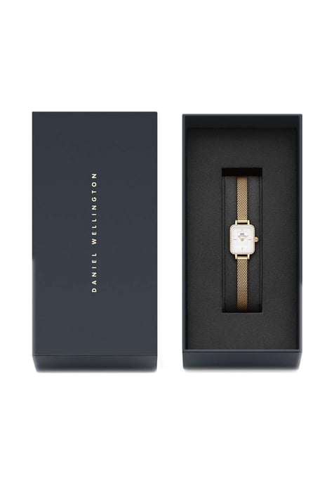 Daniel Wellington DW00100730 Ladies Quadro Mini Lumine Gold 15mm Watch - Image 4
