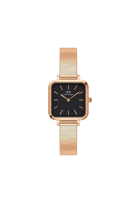 Daniel Wellington DW00100518 Ladies Quadro Studio Rose Gold 22mm Watch - Image 1