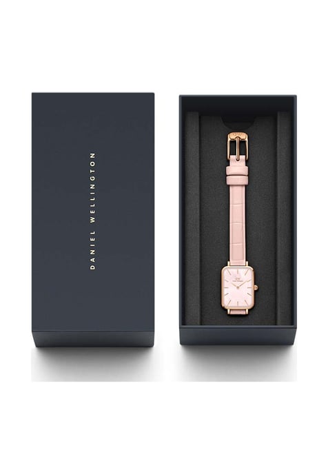 Daniel Wellington DW00100508 Ladies Quadro Rouge Rose Gold 20mm Watch - Image 3