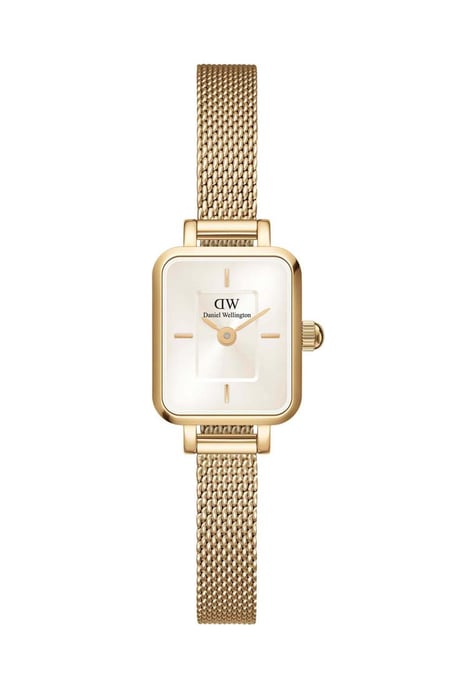 Daniel Wellington DW00100656 Ladies Quadro Micro Gold 16mm Watch - Image 1