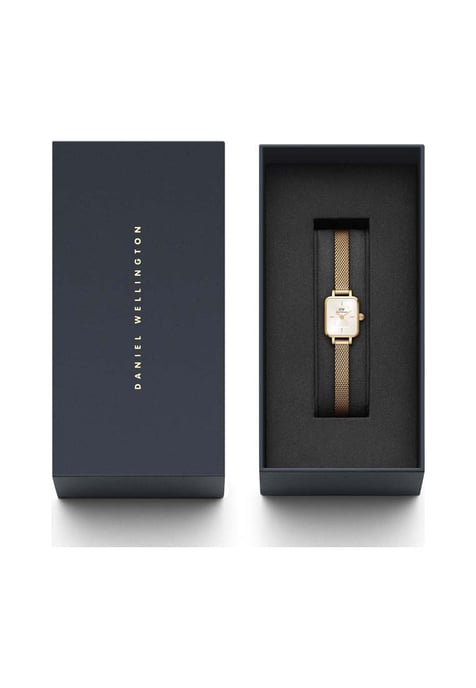 Daniel Wellington DW00100656 Ladies Quadro Micro Gold 16mm Watch - Image 3