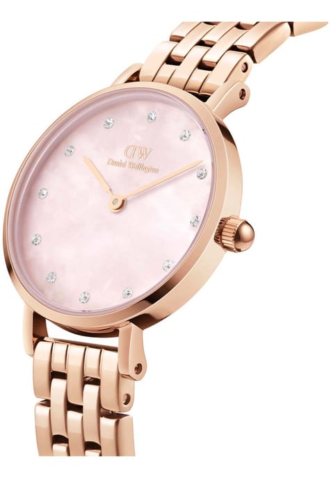Daniel Wellington DW00100617 Ladies Petite Link Rose Gold 28mm Watch - Image 2