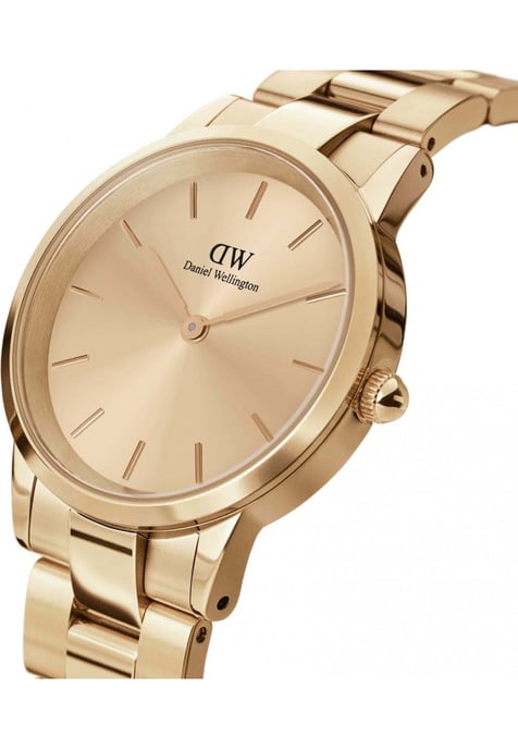 Daniel Wellington DW00100403 Ladies Iconic Link Unitone Gold 28mm Watch - Image 2