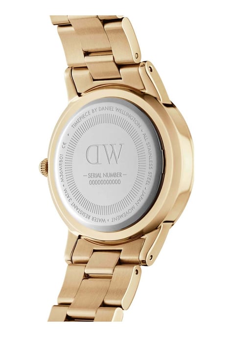 Daniel Wellington DW00100403 Ladies Iconic Link Unitone Gold 28mm Watch - Image 4