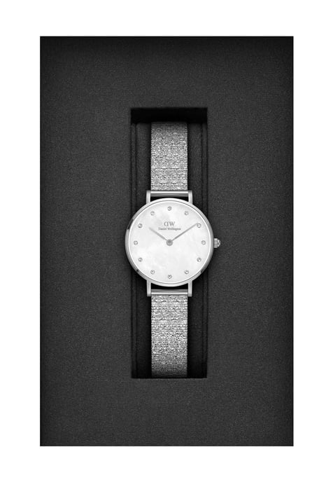 Daniel Wellington DW00100592 Ladies Petite Lumine Silver 28mm Watch - Image 2