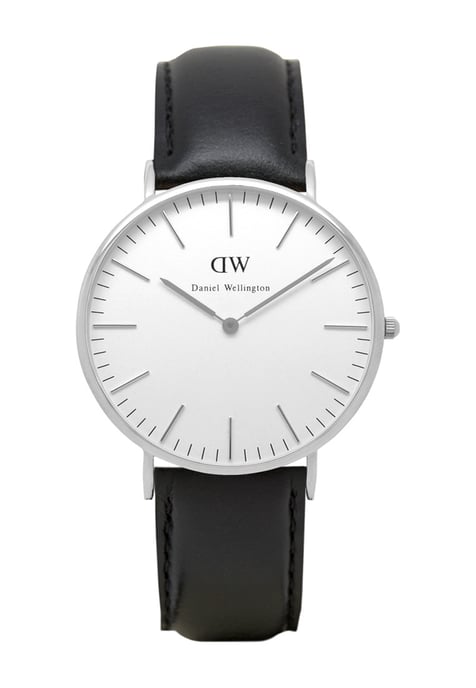 Daniel Wellington DW00100020 Mens Classic 40mm Sheffield Silver Watch - Image 1