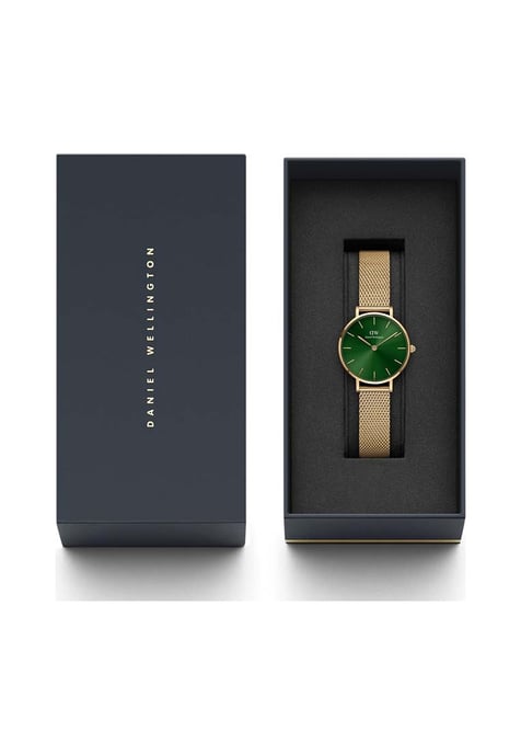 Daniel Wellington DW00100479 Ladies Petite Emerald Gold 28mm Watch - Image 2