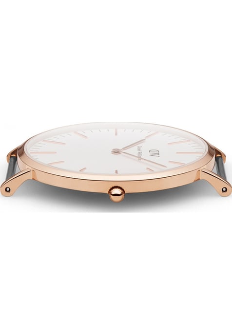 Daniel Wellington DW00100009 Mens Classic 40mm Bristol Rose Gold Watch - Image 2