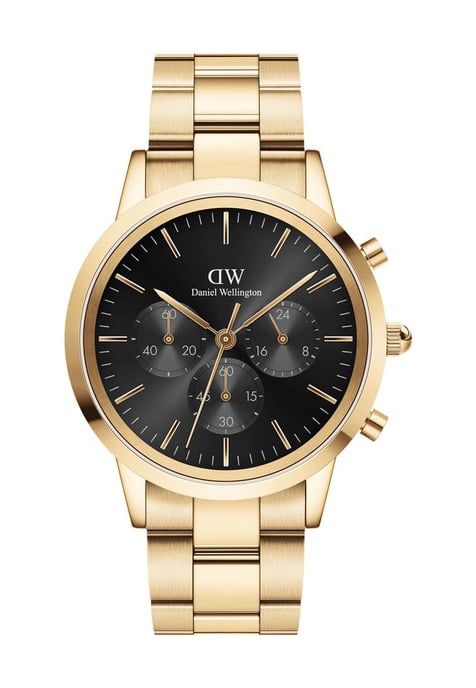 Daniel Wellington DW00100641 Mens Iconic Chronograph Gold 42mm Watch - Image 1