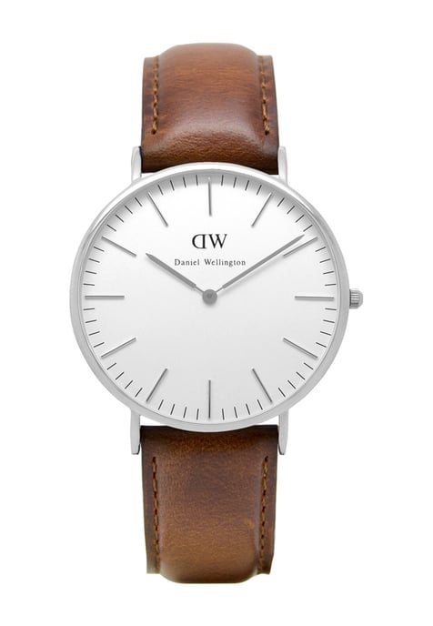 Daniel Wellington DW00100021 Mens Classic 40mm St Mawes Silver Watch - Image 1