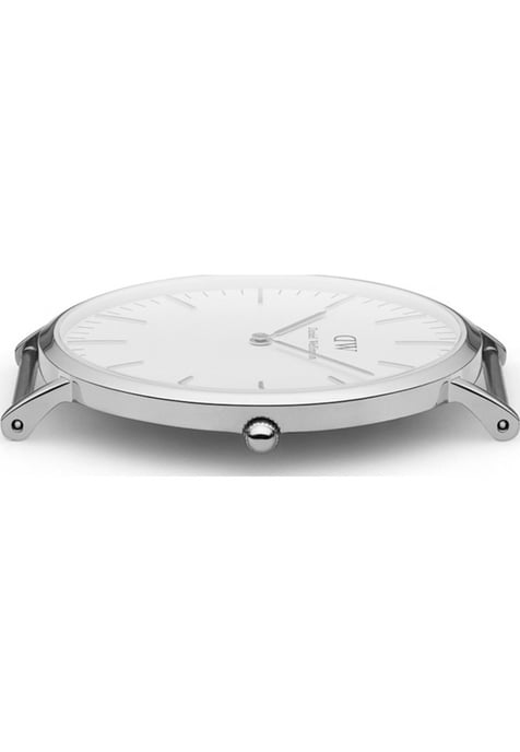 Daniel Wellington DW00100021 Mens Classic 40mm St Mawes Silver Watch - Image 2