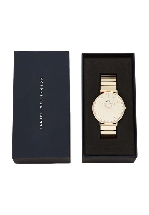 Daniel Wellington DW00100779 Mens Classic Piano Gold 40mm Watch - Image 5