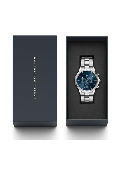 Daniel Wellington DW00100644 Mens Iconic Chronograph Silver 42mm Watch - Image 4