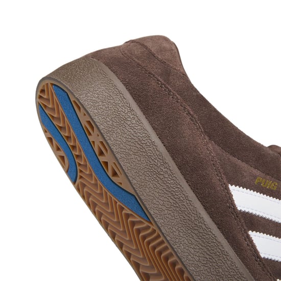 Men's adidas Originals Puig Indoor Trainers in Brown - Image 6