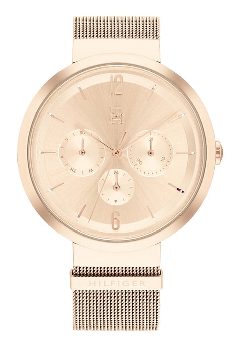 Tommy Hilfiger Ladies Watch Quartz gold - Image 1