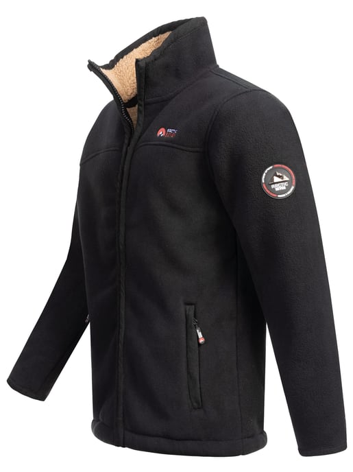 Arctic Seven fleecejack voor heren - zwart - Image 3