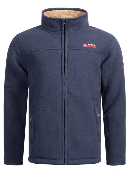 Arctic Seven fleecejack voor heren - marineblauw - Image 3