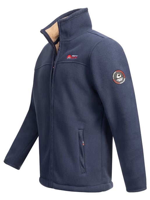 Arctic Seven fleecejack voor heren - marineblauw - Image 4