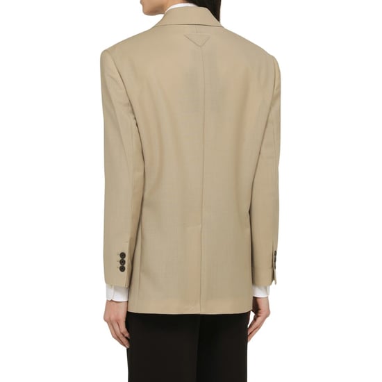 Prada touwkleurige blazer - Image 3
