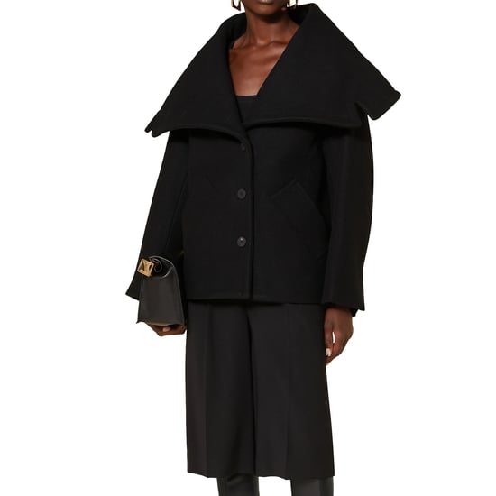 Jacquemus Le Caban Caruso Gedrapeerde kraagjas - Image 2