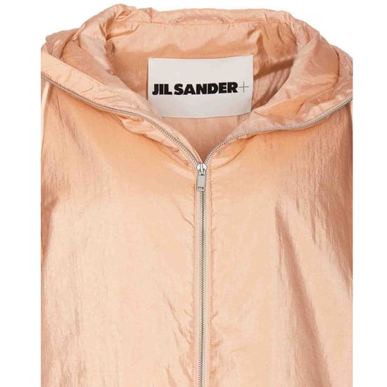 Jil Sander Blend Zijden Jas met Rits en Capuchon - Image 5