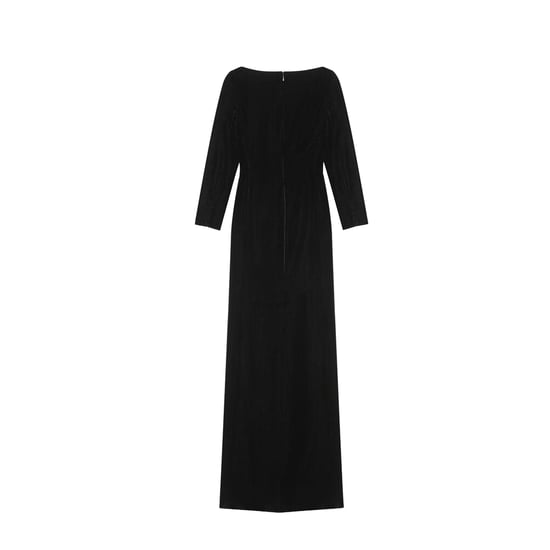 Saint Laurent fluwelen lange jurk - Image 2