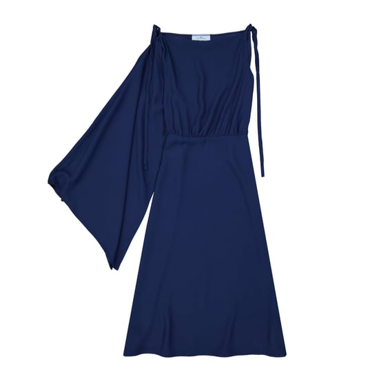 Prada Flared One Sleeve Midi Dress - Image 1