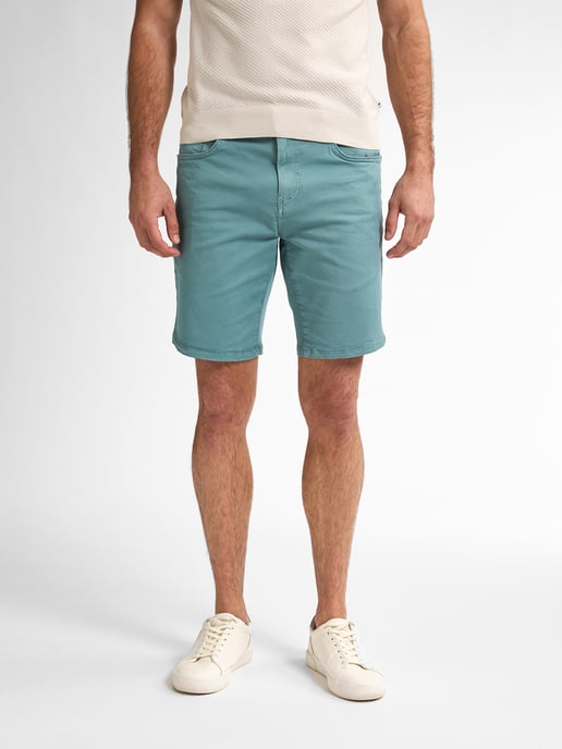 Petrol Industries - Heren Gekleurde Denim Short Stingraypark - Blauw - Image 1