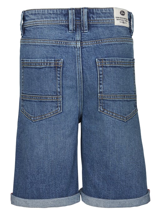 Petrol Industries - Jongens Lenox Loose Fit Denim Short Papaya - Blauw - Image 3