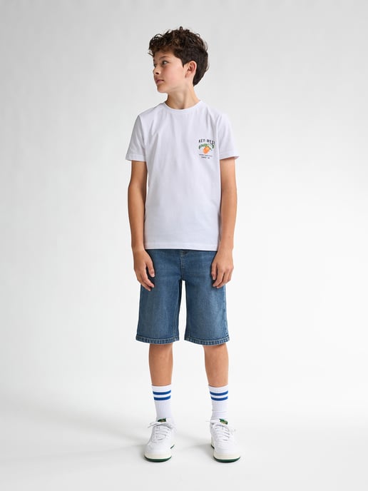 Petrol Industries - Jongens Lenox Loose Fit Denim Short Papaya - Blauw - Image 5