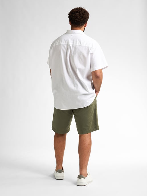 Petrol Industries - Heren Plus Size Chino Short met Riem Waveview - Groen - Image 6