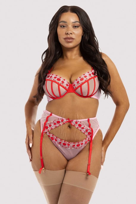Squish Charli Embroide Suspender Belt - Image 5