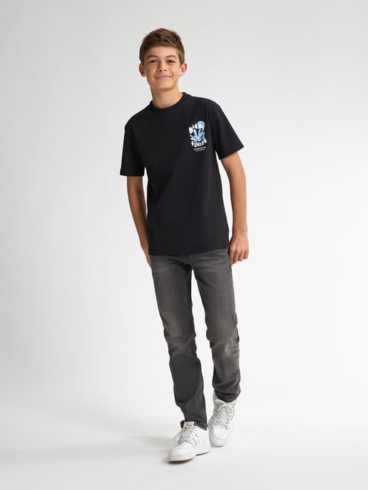 Petrol Industries - Jongens Backprint T-shirt Barracudaway - Zwart - Image 5