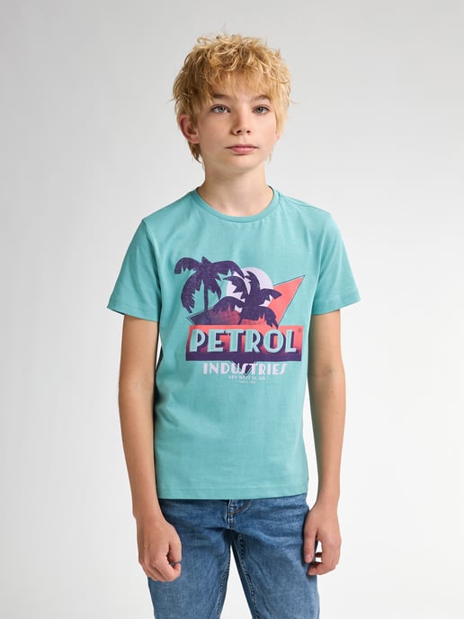 Petrol Industries - Jongens Artwork T-shirt Citrusway - Groen - Image 3