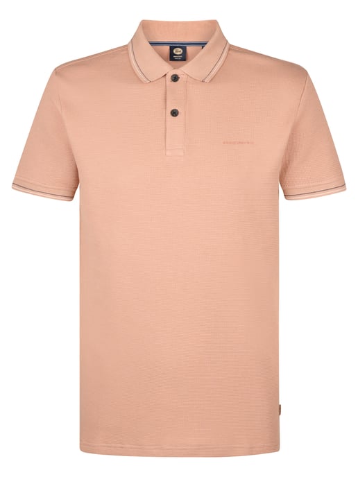 Petrol Industries - Heren Klassieke Polo Aqua - Bruin - Image 1
