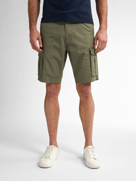Petrol Industries - Heren Cargo Short met Riem Azure - Groen - Image 1
