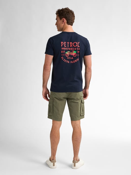 Petrol Industries - Heren Cargo Short met Riem Azure - Groen - Image 6