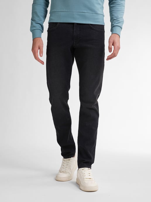 Petrol Industries - Heren Sherborne Classic Slim Fit Jeans Palmstone - Zwart - Image 1