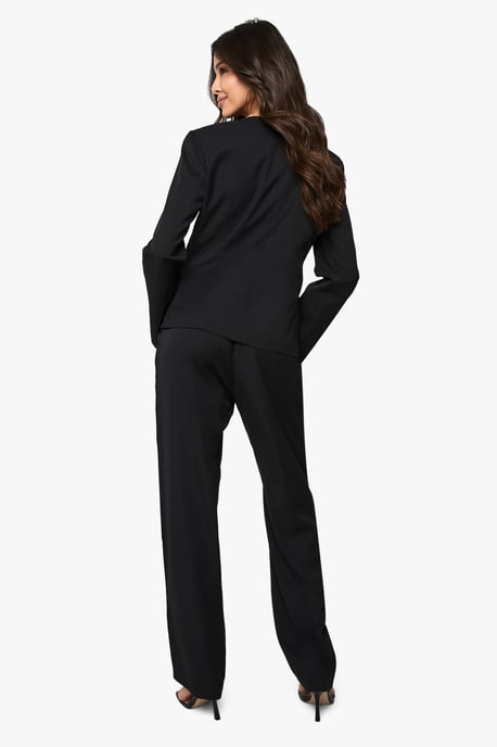 Cigarette Leg Tailored Trousers - Image 2