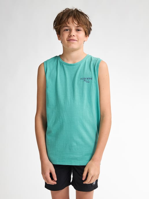 Petrol Industries - Jongens Backprint Singlet Havana - Groen - Image 3