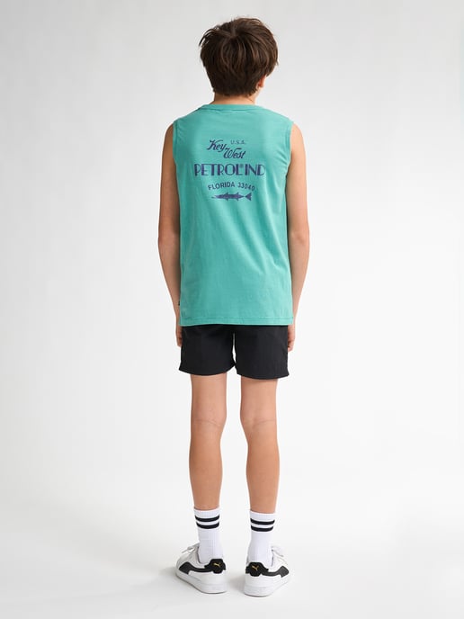 Petrol Industries - Jongens Backprint Singlet Havana - Groen - Image 6