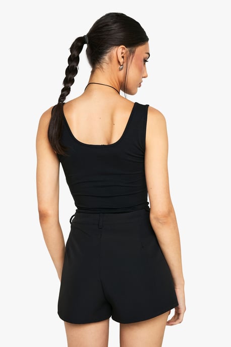 Tailored Mini Shorts - Image 2