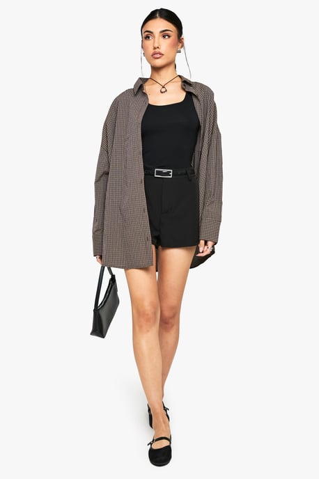 Tailored Mini Shorts - Image 3