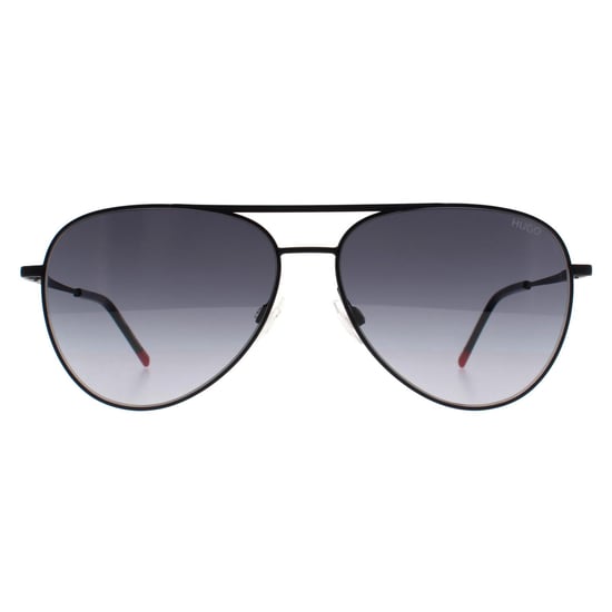 Hugo by Hugo Boss Aviator Unisex Black Grey Gradient HG 1318/S - Image 1
