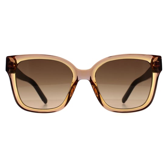 Marc Jacobs Square Womens Transparent Brown Black Brown Gradient 458/S - Image 1