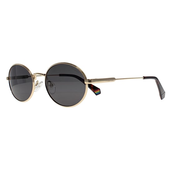 Polaroid Oval Womens Rose Gold Grey Polarized PLD 6228/S/X - Image 2