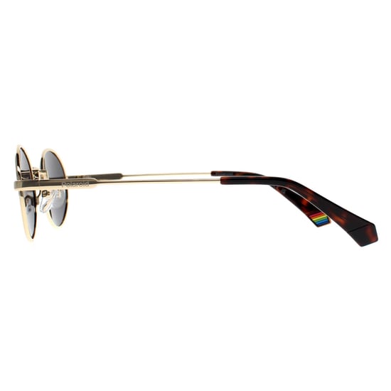 Polaroid Oval Womens Rose Gold Grey Polarized PLD 6228/S/X - Image 3