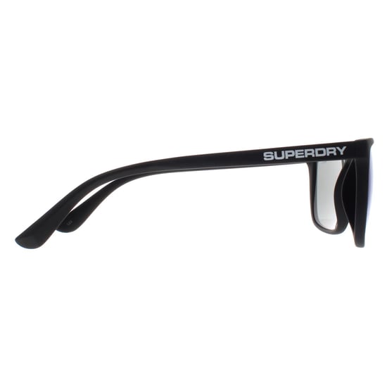 Superdry Rectangle Mens Rubberised Black and Blue Violet Blue Mirror Shockwave - Image 4
