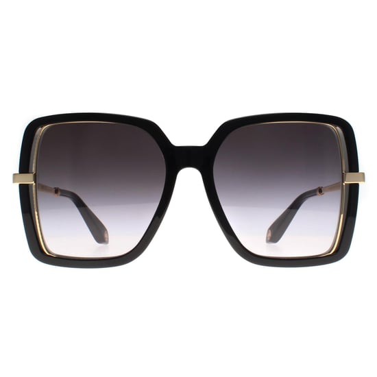 Roberto Cavalli Square Womens Black Grey Gradient SRC007 Sunglasses - Image 1